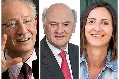 Portraitfotos der genannten Personen